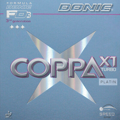 Donic Coppa X1 Turbo Platin