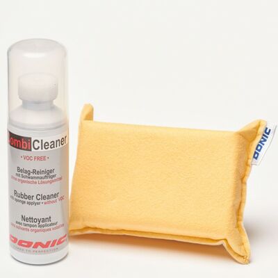 Valiklis gumoms Donic Combi Cleaner su kempinėle (100ml)