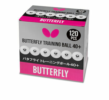 Kamuoliukai Butterfly Training Ball 40+ (120 vnt.)